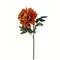 Orange Yellow Satin Peony Stem | 23" Faux Flower for Fall & Weddings-FS387835